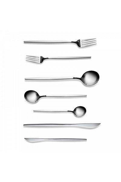 Karaca Orion Platin 12-Personen 84-Teiliges Besteckset
