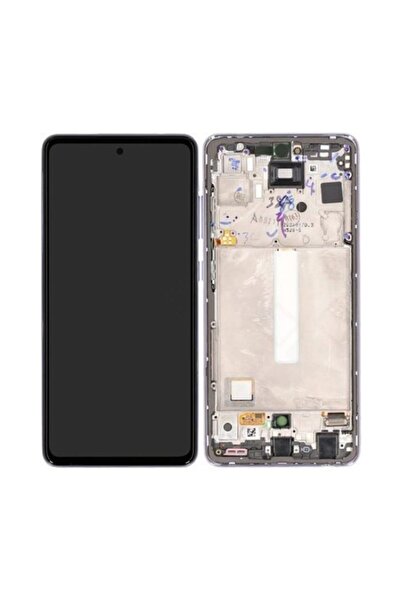Yedcom Samsung A52S A528F Çıtalı SİYAH Uyumlu Lcd Ekran Dokunmatik Lcd Ekran ...