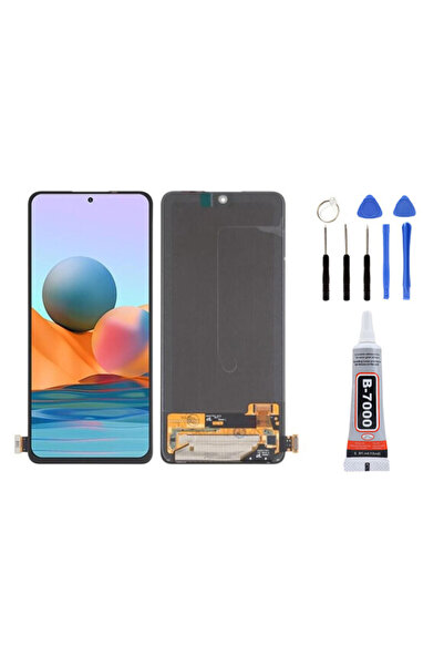 Yedcom Redmi Note 10 Pro Ekran Dokunmatik Lcd Ekran Ön Panel Yapıştırıcı Ve Kit