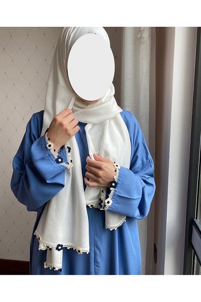 Nimet Abla Butik Hand Embroidered Prayer Robe Suit