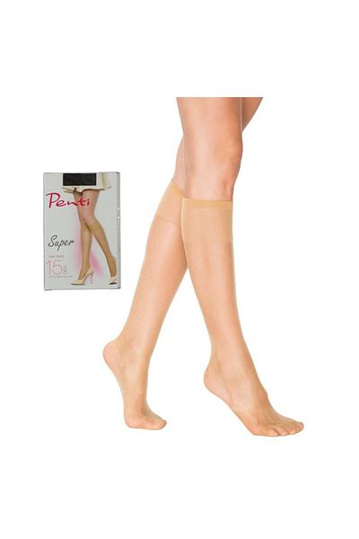 Penti 2 Pieces Super Matte Below Knee Thin 15 from Matte Trouser Socks 51 Light Skin
