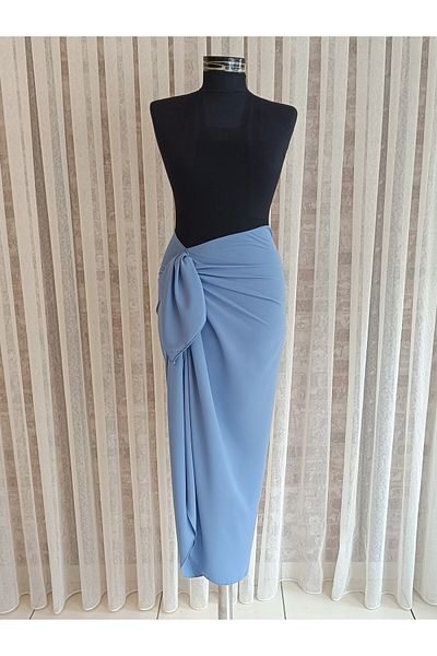 Misue Handmade Medina Silk Pareo - See through Beach Dress - Soft Flowy Fabric