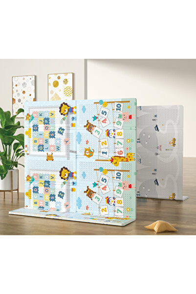 elfobaby Pretty Numbers Katlanabilir Oyun Halısı (MATI) -160x180x1 Cm (TAŞIMA ÇANTALI)