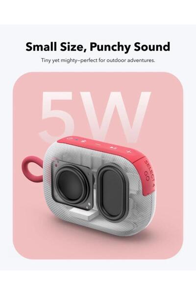 Soundcore Anker Soundcore Select Go Bluetooth Speaker White and Red