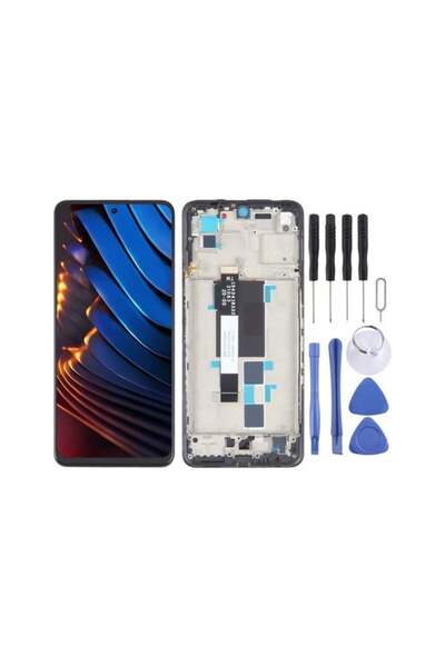 Yedcom POCO X3 GT Çıtalı Lcd Ekran Dokunmatik Lcd Ekran Dokunmatik A++ Kalite