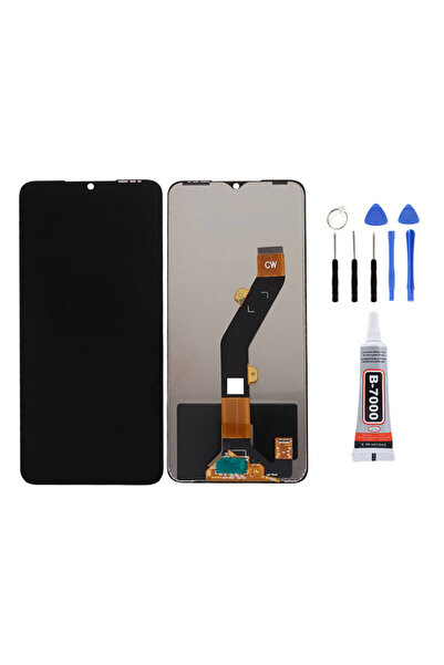 Yedcom İnfinix Hot 30İ Ekran Dokunmatik Lcd Ekran Ön Panel Yapıştırıcı Ve Kit