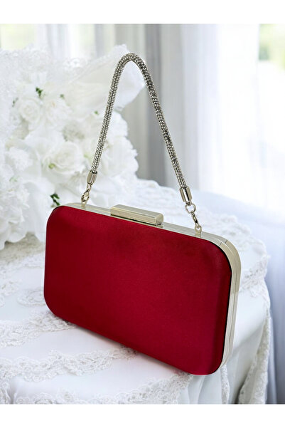 MidStore Geanta de Seara cu Piatra Cristal Satinata si Maner din Piatra pentr...