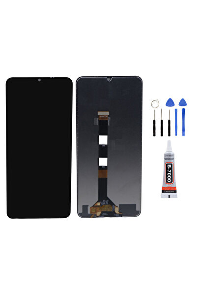 Yedcom Oppo Realme C53 Uyumlu Ekran Dokunmatik Lcd Ekran Ön Panel Yapıştırıcı...