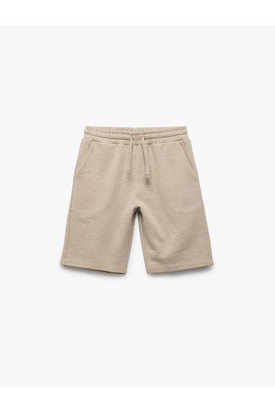 Koton New Season Waist Lace up Pocket Detailed Basic Shorts