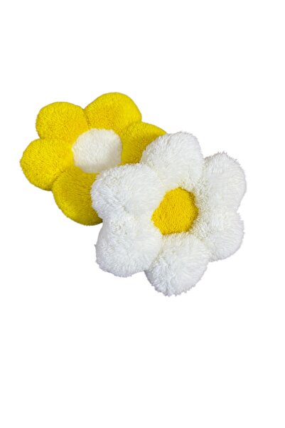 happyteks boutique βελούδινο μαργαρίτα κοκκωτό 2 συσκευασίες μινιατούρα κίτρινο