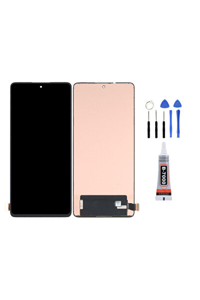Yedcom Mİ 11T Pro Ekran Dokunmatik Lcd Ekran Ön Panel Yapıştırıcı Ve Kit