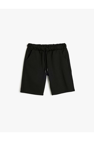 Koton New Season Basic Waist Lace up Pocket Shorts