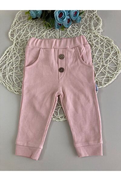 Yağmur Giyim Mlkç Colbi Report Striped Trousers with Pockets Powder 2038