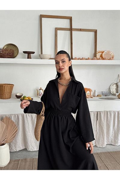 mydukkan.co Linen Skirt Shirt Set
