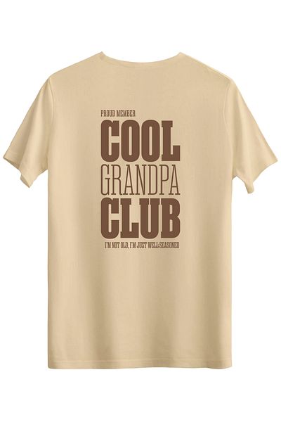 BetterThanCo Cool Grandpa Club - Κανονικό μπλουζάκι