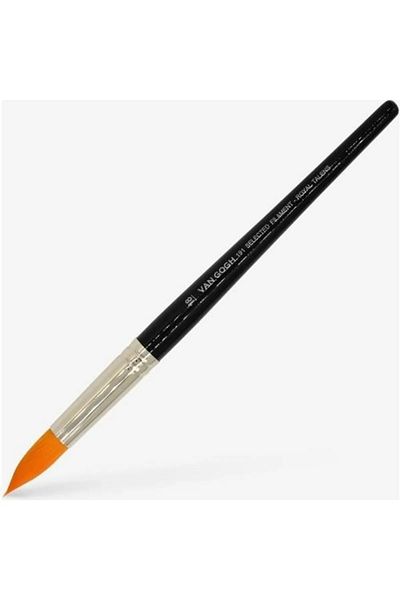 Van Gogh 191 Series Round Tip Synthetic Bristle Water Color Brush Size: 10