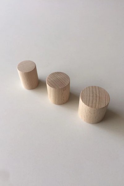 Alyones Roller Wooden Furniture Handles - Color Drawer Cabinet Handle (Single Sale)