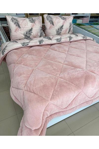 Eyüpoğlu Double Patterned 57 Thread Luxury Double Sided Welsoft Cotton Silicone Quilt 195X215