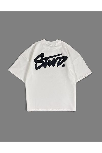 BPM T-Shirt Oversize – Λευκό