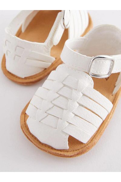 Next White Baby Sandals