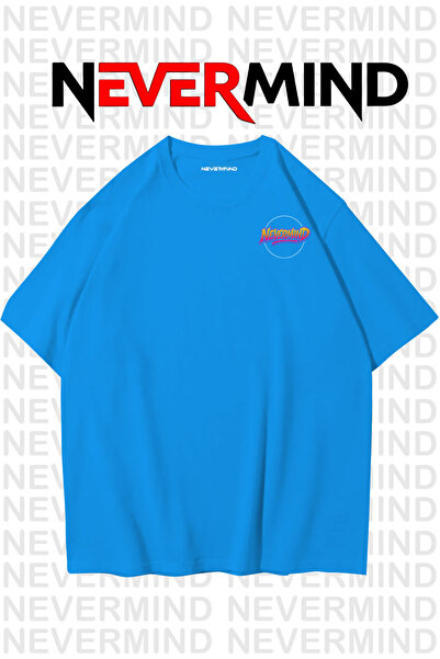 NEVERMIND Μπλουζάκι Neon Unisex Retro Vaporwave Σχέδιο 100% βαμβάκι