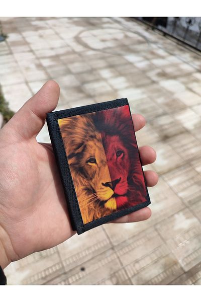 JANJAN Sports Wallet, Unisex Wallet with Velcro, Zipper, Keychain, Coin Compartment, Fabric Wallet