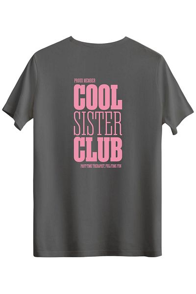 BetterThanCo Cool Sister Club - Κανονικό μπλουζάκι