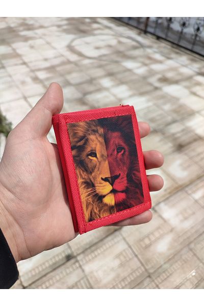 JANJAN Sports Wallet, Unisex Wallet with Velcro, Zipper, Keychain, Coin Compartment, Fabric Wallet
