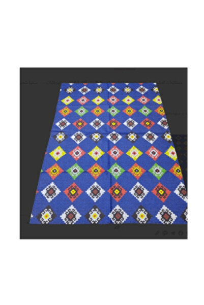 ROYAL ROSE فرشة جلوس ارضية للرحلات والتخييم ،والتنزه، والبر ، بساط تراثي، مقاس ٢٠٠ في ١٥٠ سم