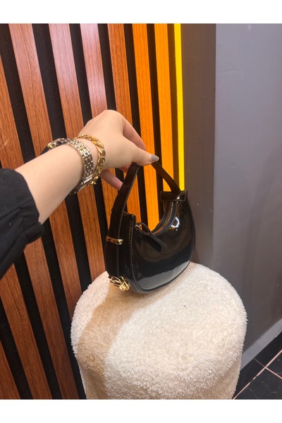 ÇANTA Alme oval mini el omuz çantası