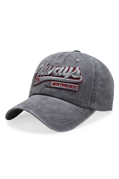 WOHOME New Trend Always Vintage Distressed Baseball Cap Hat