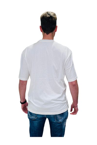 Guess Bugler Cn T-Shirt Men's White T-Shirt Z5Gi15I3Z14-G018