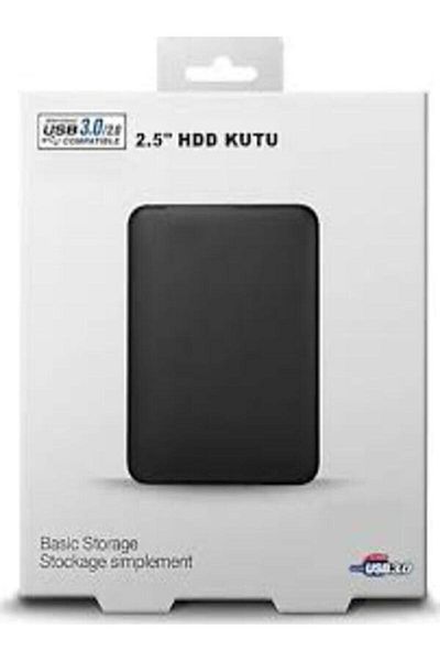 Wolf قرص صلب محمول 500 جيجابايت 500 جيجابايت HDD خارجي 2.5 أسود