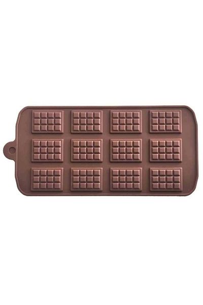 artizanmutfak Silicone Mini Tablet Ice Tray and Chocolate Mold (Mnt-12)