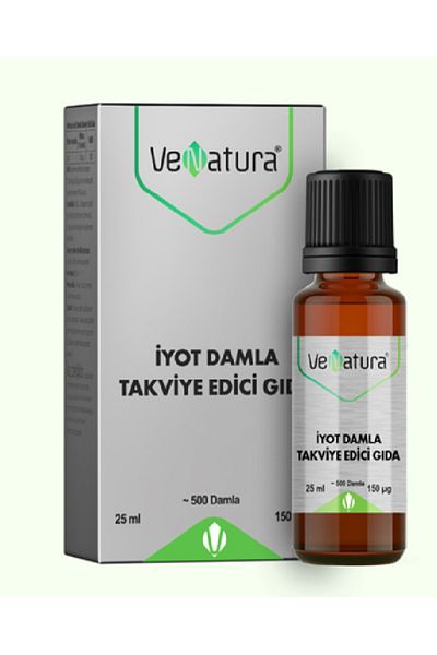 VeNatura 25 Ml Iodine Drops - Food Supplement