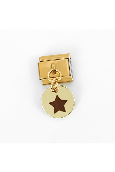 yfhobi Çelik İtalyan Bileklik Charmı, 1 Adet Figür Desen Paslanmaz Çelik Char...