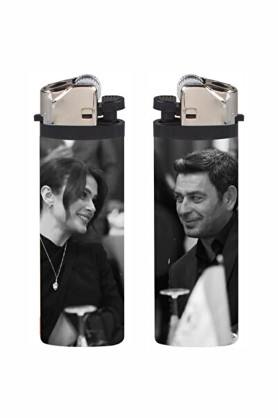 SARANG 2'li Çakmak Alya & Cihan Uzak Şehir Kaplamalı Klasik Çakmak