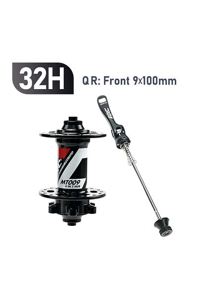 Choice 32H F Black QR ARC 6 Pawls Hub MT009 MTB Hub Front 9x100 Rear 10x135mm 6 Bolt Disc Brake Bike Bicycl