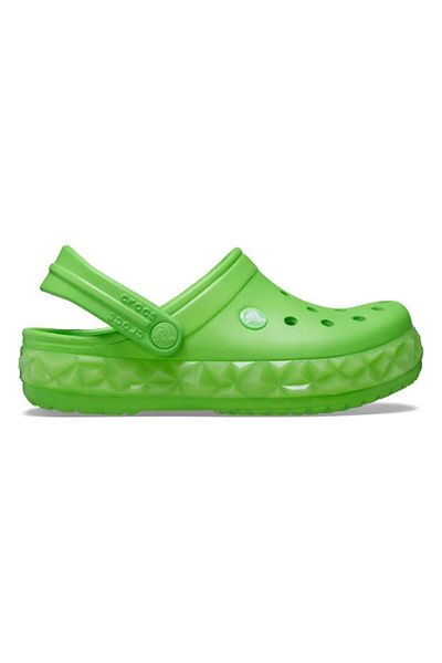 Crocs Saboti Toddler Crocband Geometric Glow In The Dark Band Clog