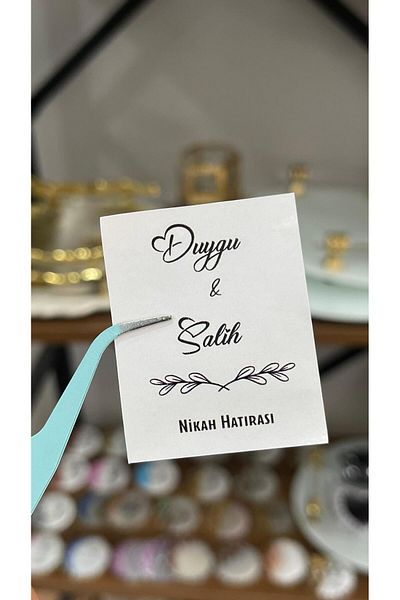 ARLetikettasarım 70 Pieces of Words Against Words Labels in 3.5X3.5 cm Sizes - Arletikettasarımm
