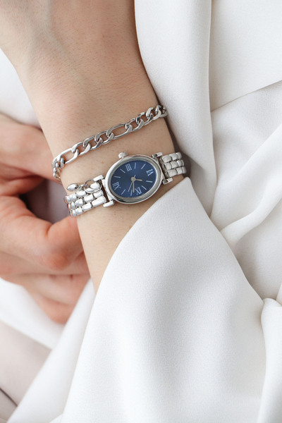 Northwatch ساعة يد نسائية وسوار هدية من Heart Charm Minimal New Season