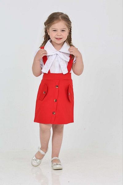 diloxe Girl Child Shirt Skirt Suit