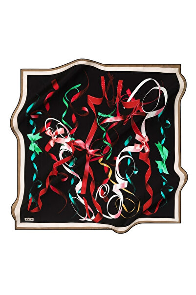 Aker Шал Черно Дамски шал 8807701311