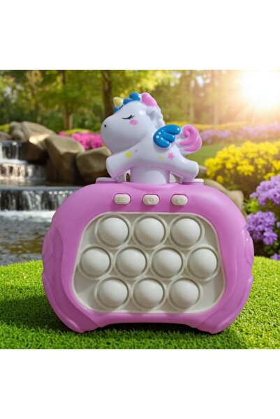 Kuzey YÜKSEK KALİTE UNİCORN POPİT YENİ NESİL POPİT OYUNCAK POPİT SESLİ LED IŞ...