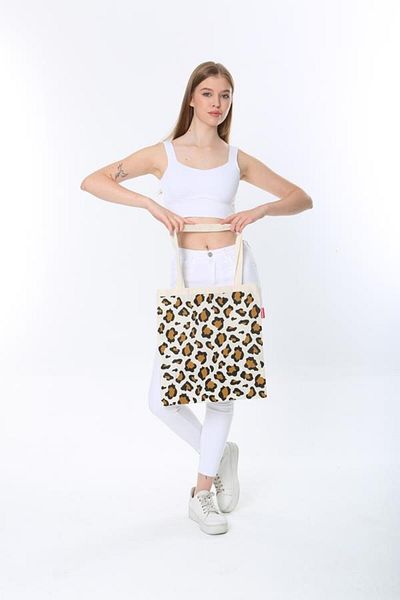 Baghashtag Leopard Pattern Cloth Bag