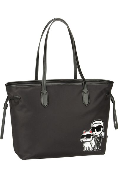 Karl Lagerfeld Shopper Ikon Nylon Sketch Duo