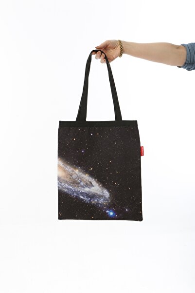 Baghashtag Milky Way Galaxy Printed Cloth Bag