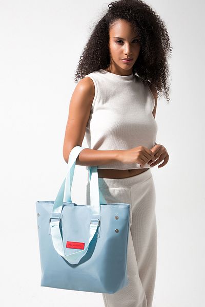 Baghashtag Light Blue Waterproof Zipper Bag