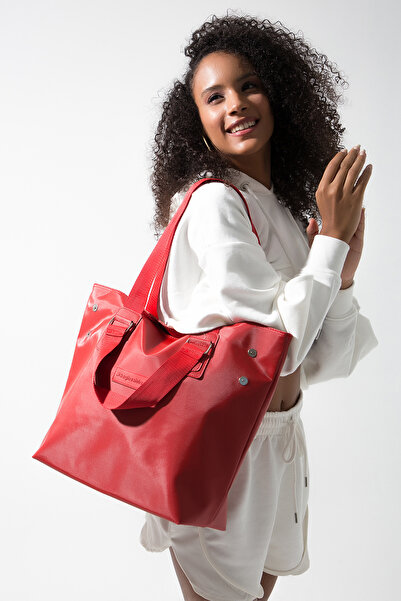 Baghashtag Red Waterproof Zipper Bag