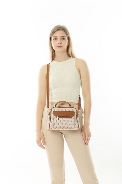 Baghashtag Δερμάτινη τσάντα Rose Business Style 3 με επένδυση τσέπης